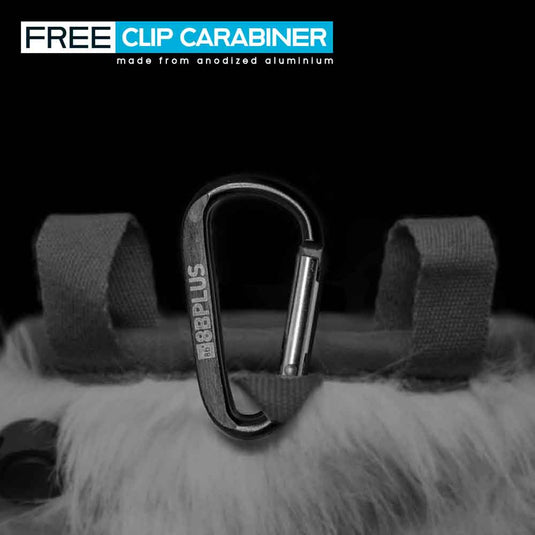 8b+ clip carabiner