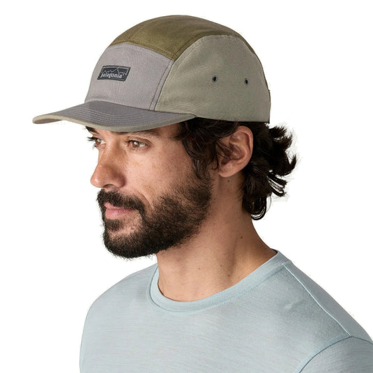 Graphic Maclure Hat worn by model