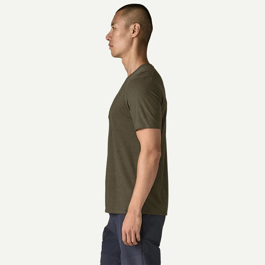 Patagonia Mens Cap Cool Trail Shirt - Basin Green