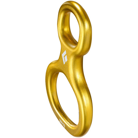 Black Diamond Super 8 belay device in gold