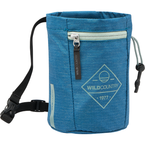 Wild Country Syncro chalk bag in petrol