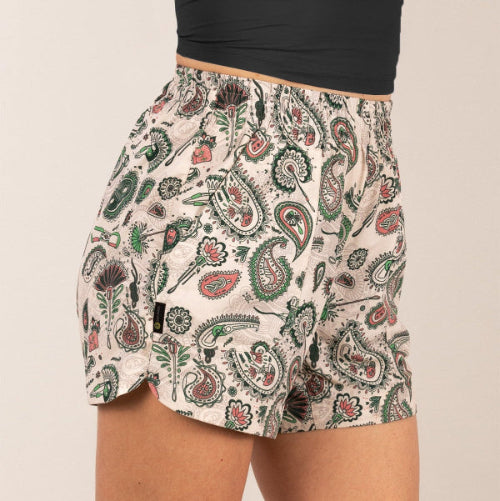 3rd Rock Ash short in Paisley Tropics - worn by model