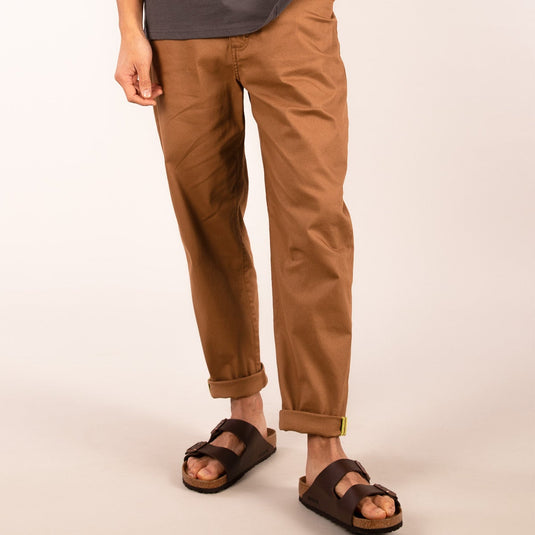 3rd Rock gaia Twill in Camels Arse worn by model