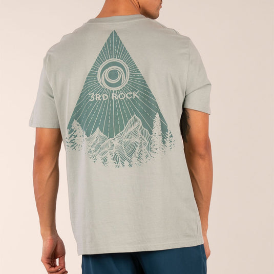 3rd Rock Sun Tee - worn by male model facing away