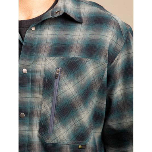 3rd Rock Ranger Shirt worn by model - pocket close up