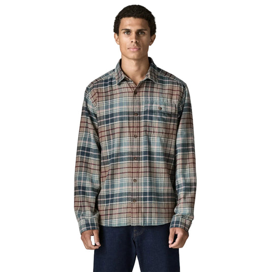 Men's Long-Sleeved Lightweight Fjord Flannel Shirt