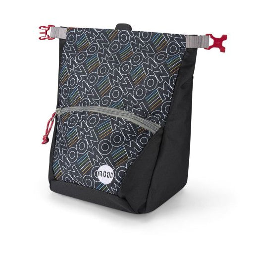Bouldering Chalk Bag Retro Outline Black