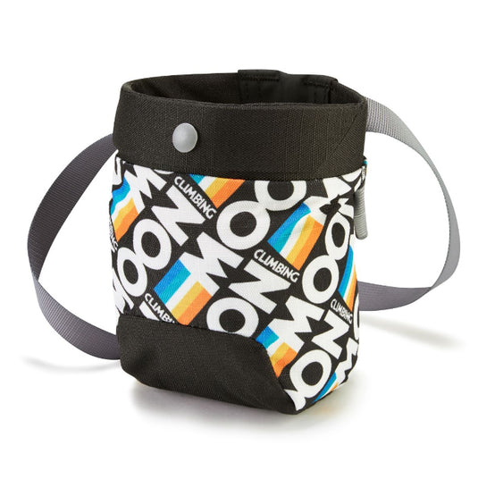 Moon Sport Chalk Bag - Retro stripe black