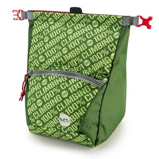 Moon Bouldering Chalk Bag in 100% Green