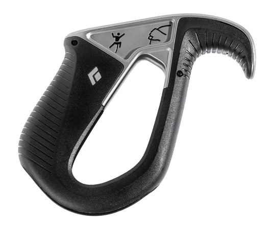 Black Diamond ATC pilot belay device in black