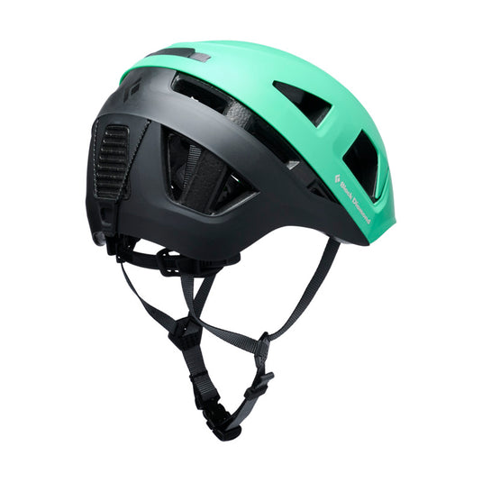 Black Diamond Capitan E Helmet in clean green from rear