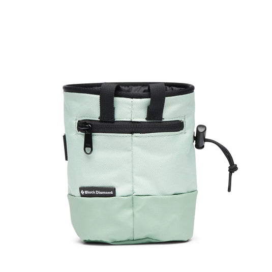 Black Diamond Mojo Zip Chalk Bag Foam Green