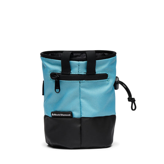 Black Diamond Mojo Zip Chalk Bag Glacier