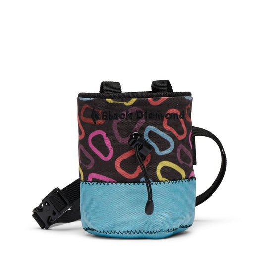Black Diamond Mojo Kid chalk bag in glacier