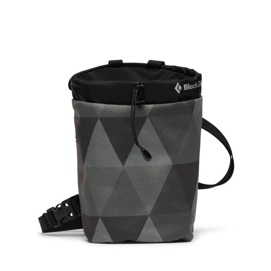 Black Diamond Gym Chalkbag in Gray Quilt
