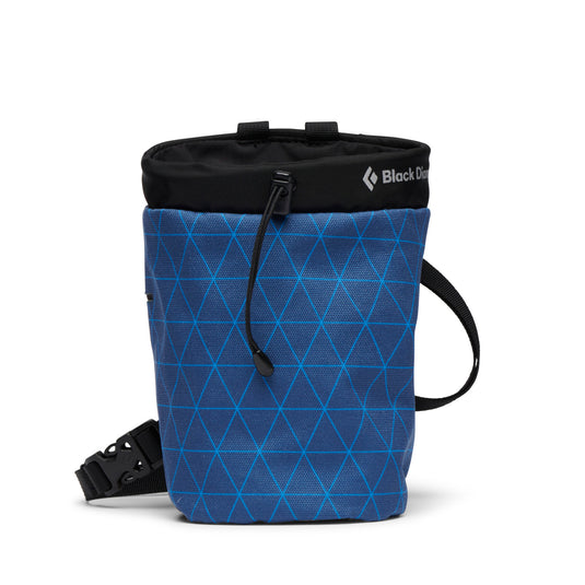 Black Diamond Gym Chalkbag in ultra blue triangle