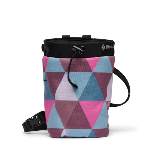 Black Diamond Gym Chalkbag in pink quilt