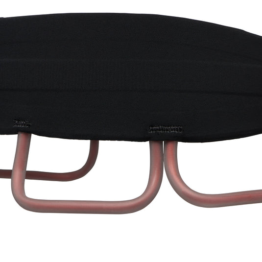 Close up of solution harness by Black Diamond. Fixed leg loops and adjustable waist belt