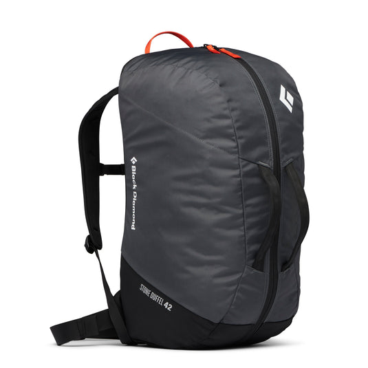 Black Diamond Stone 42 duffel bag in carbon