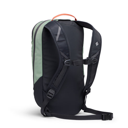 Black Diamond Bullet 16 Backpack Front view in desert sage