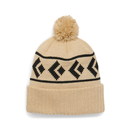 Black Diamond Tom Pom Beanie in pine smoke