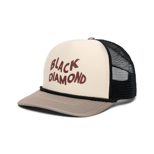 Black Diamond Flat Bill Trucker Hat