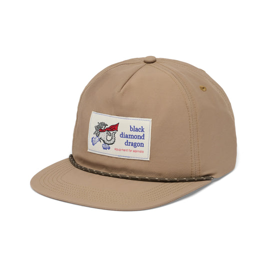 Black Diamond Synthetic Rope Hat in Mushroom