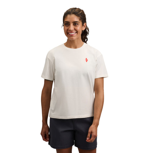 Black Diamond Womens Dragon SS Tee - Off White