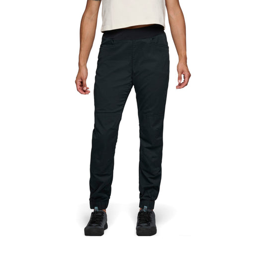 Black Diamond Notion SP pants - Black - worn by model