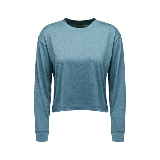 Black Diamond Womens Circuit Long Sleeve Tee in midnight blue