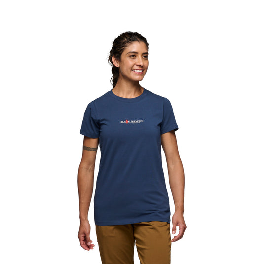 Black Diamond Womens Heritage Wordmark Tee