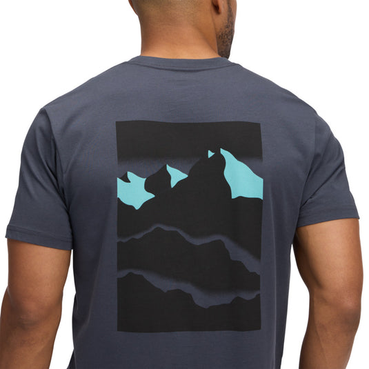 Black Diamond Mens Mountainscape Short Sleeve Tee