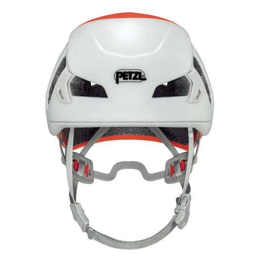 Petzl Meteor Helmet in white orange