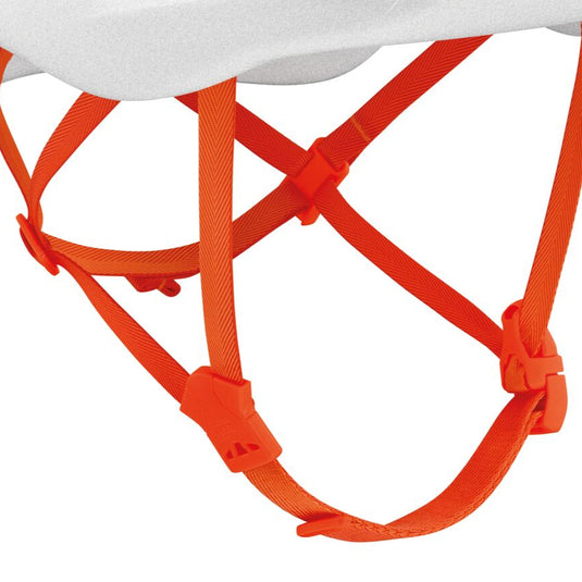 Petzl Sirocco Helmet close up of chin strap