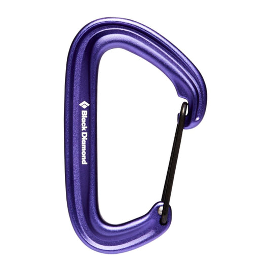 Black Diamond Litewire Carabiner - Single Purple