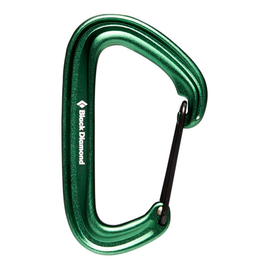 Black Diamond Litewire Carabiner - Single Green