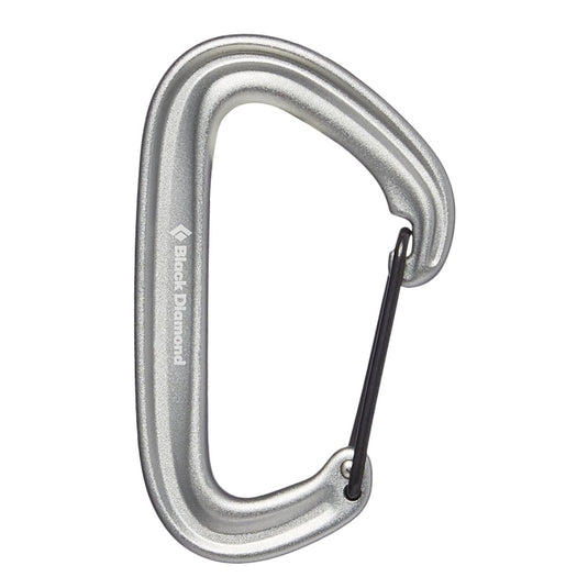 Black Diamond Litewire Carabiner - Gray