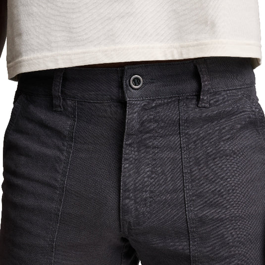 Men's Dogma Pants - worn by model - close up of waist