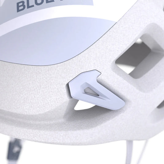 Blue Ice Blast Helmet - White