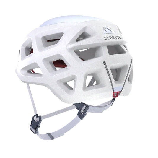 Blue Ice Blast Helmet - White