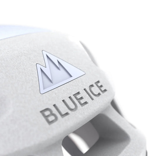 Blue Ice Blast Helmet - White