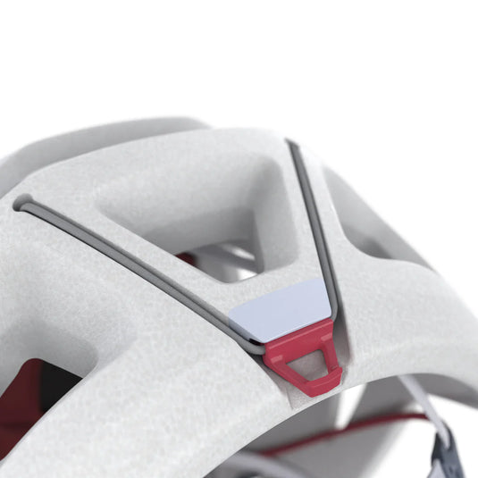 Blue Ice Blast Helmet - White