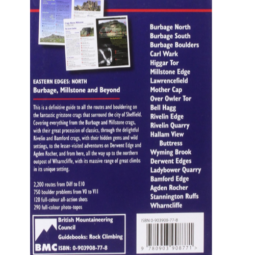 Burbage, Millstone and Beyond The Definitive Gritstone Guide. blurb