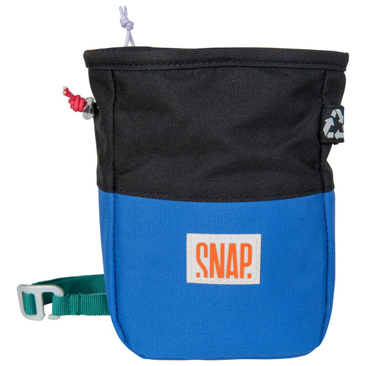 SNAP Chalk Pocket Zip Chalk Bag in deep water