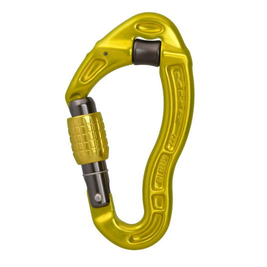 DMM SCREWGATE REVOLVER CARABINER IN LIME
