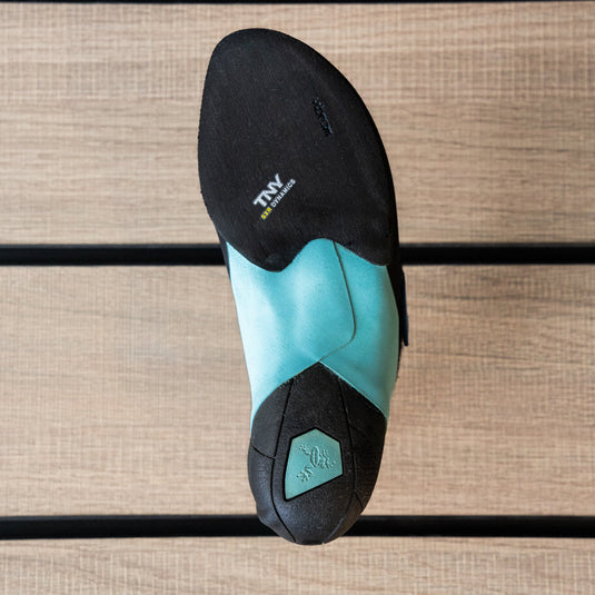 The sole of a climbing shoe, Tenaya Mastia