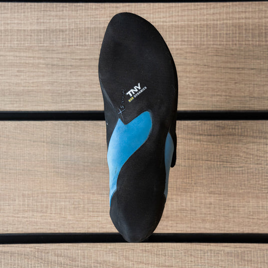 The sole of a climbing shoe, Tenaya Oasi,