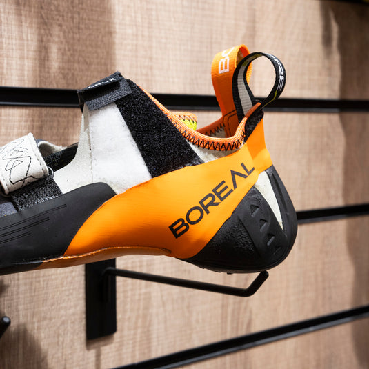 Boreal Crux (Velcro) close up of heel cup