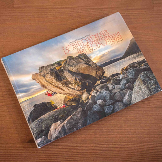 Bouldering in Lofoten Guidebook. Boulderin guidebook