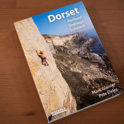 Dorset sport and trad climbing guidebook by rockfax